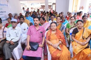 Health Awareness Message at Eye Camp in Shantipara