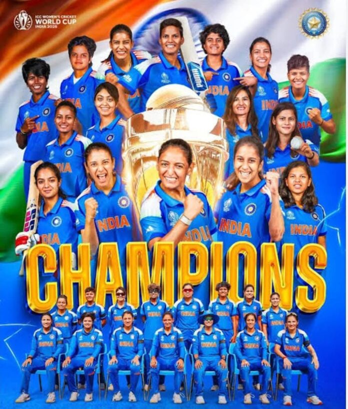 India’s Golden Night | Deepti and Shafali Lead Women in Blue to Maiden World Cup Title